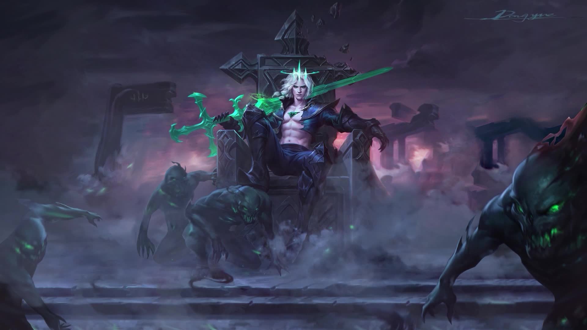 PC Animated Viego LoL Live Wallpaper