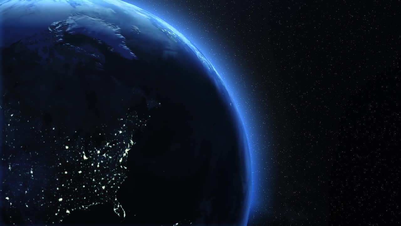 Earth spin Windows Animated Wallpaper