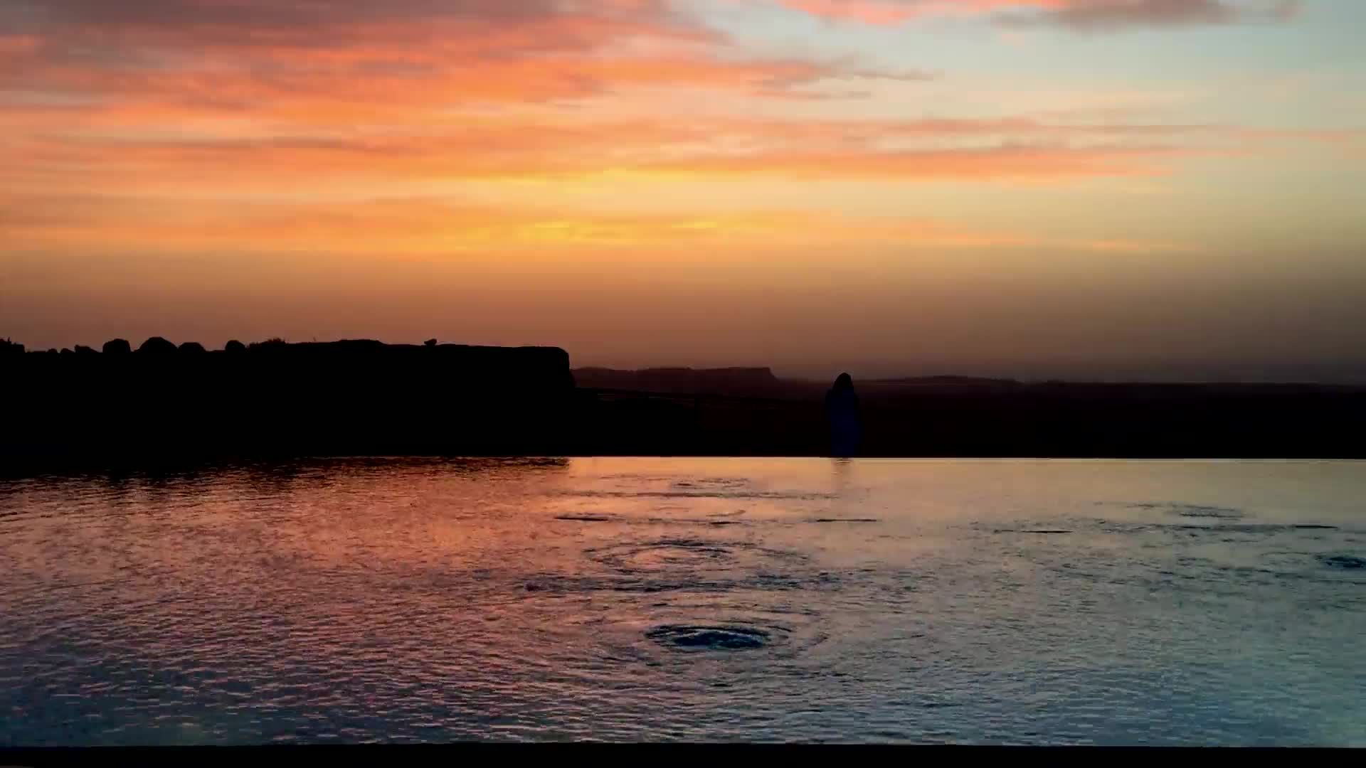 Orange Ripple Windows Animated Wallpaper