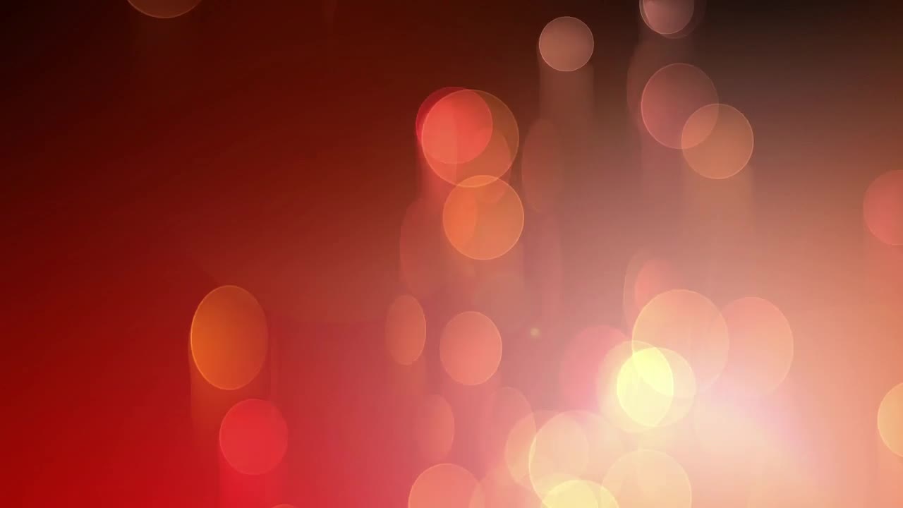 Red Blury Circles Windows Animated Wallpaper
