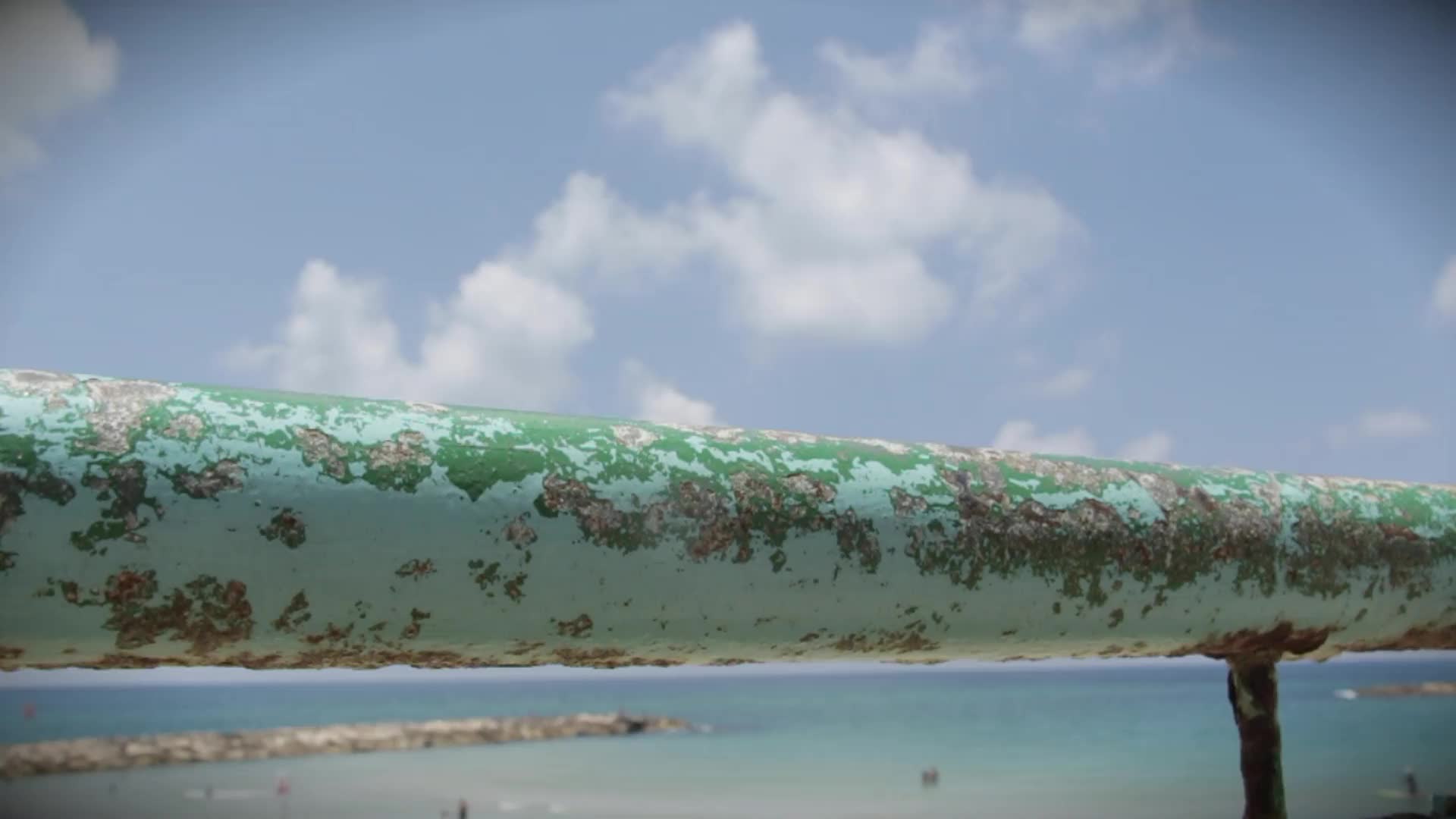 Rusty beach Windows Live Wallpaper