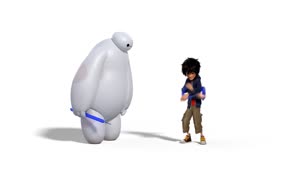 Baymax Vs Balloon Animated Wallpaper
