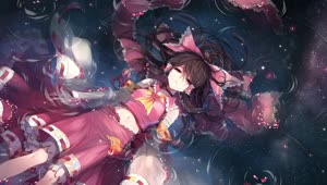 Reimu Animated Wallpaper live wallpaper