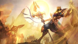 Azir Lol Animated Wallpaper