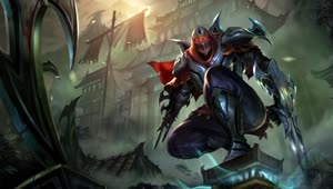 Zed Lol Animated Wallpaper