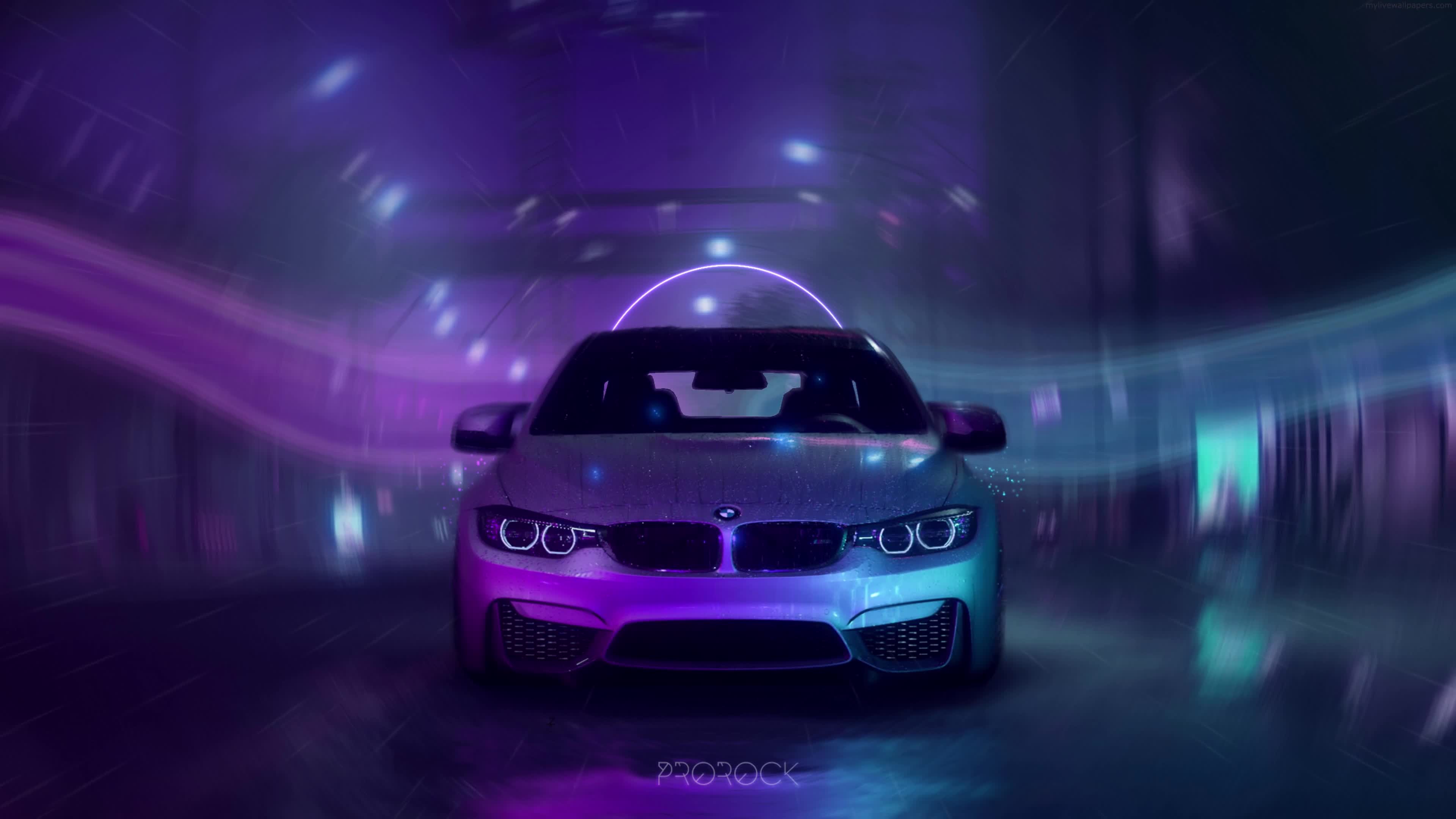PC BMW M4 Particles 4K Live Wallpaper