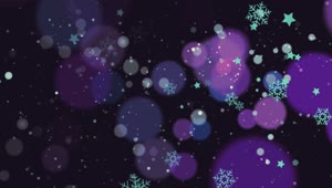 4k Falling Christmas Background Snowflakes 4K Live Wallpaper