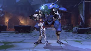 D.VA Halloween Overwatch Game Live Wallpaper