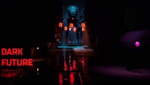 cyberpunk dark future live wallpaper