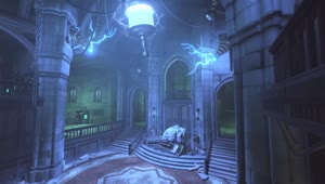 Eichenwalde Halloween Junkensteins Lab Overwatch Live Wallpaper