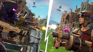 fornite 50 vs 50 battle live wallpaper