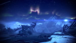 Mass Effect 2 Alchera Normandy Crash Site Live Wallpaper
