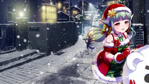 Merry Christmas Anime Live Wallpaper