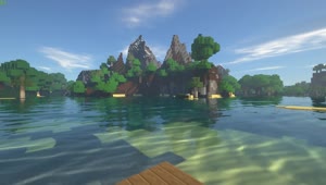 Minecraft Fancy Center Live Wallpaper