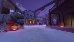 Overwatch Hollywood Halloween Live Wallpaper
