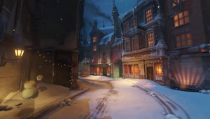 Overwatch Kings Row Christmas Spot UHD Live Wallpaper 1