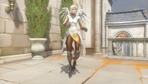 Overwatch Mercy Emotes Live Wallpaper