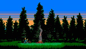 Shovel Knight Bonifire Pixel Live Wallaper 1