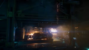 Star Citizen Damage State Hammerhead 2 Live Wallpaper