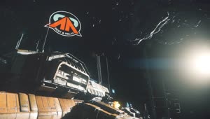 Star Citizen Rest Stop Exterior 2 Live Wallpaper