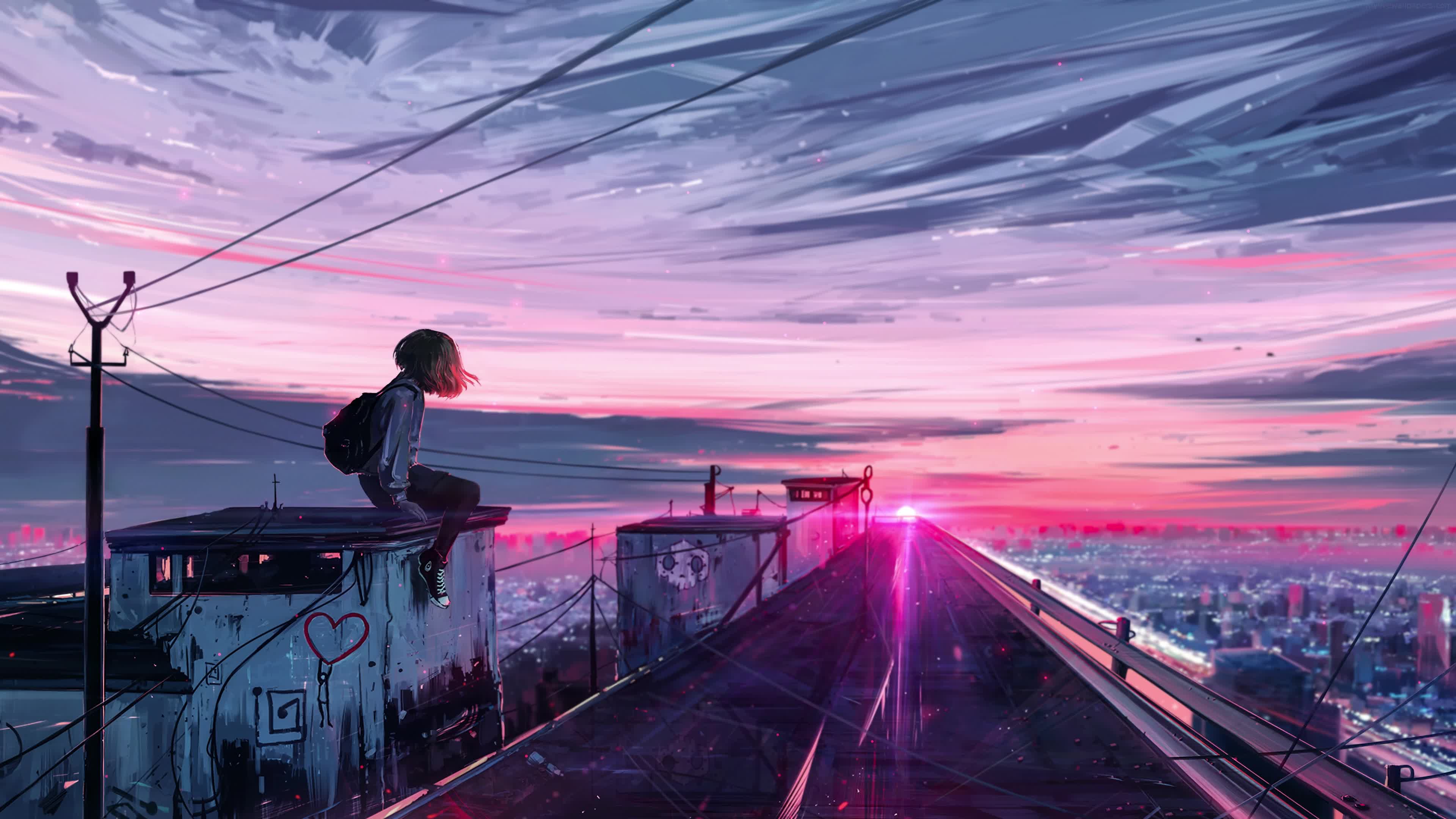 PC I Enjoy Being Alone 4K Live Wallpaper