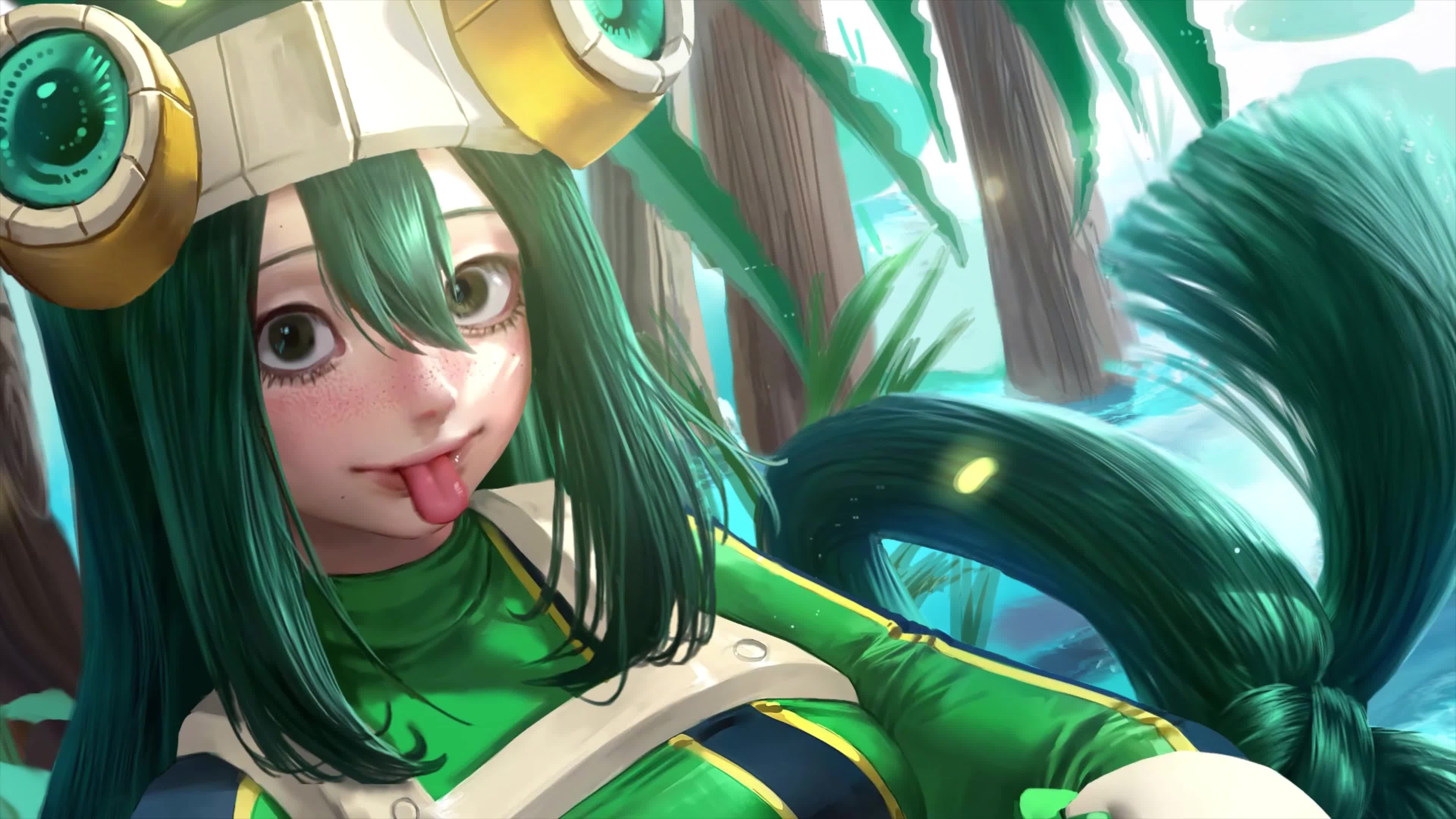 Tsuyu Asui My Hero Academia 4K Live Wallpaper