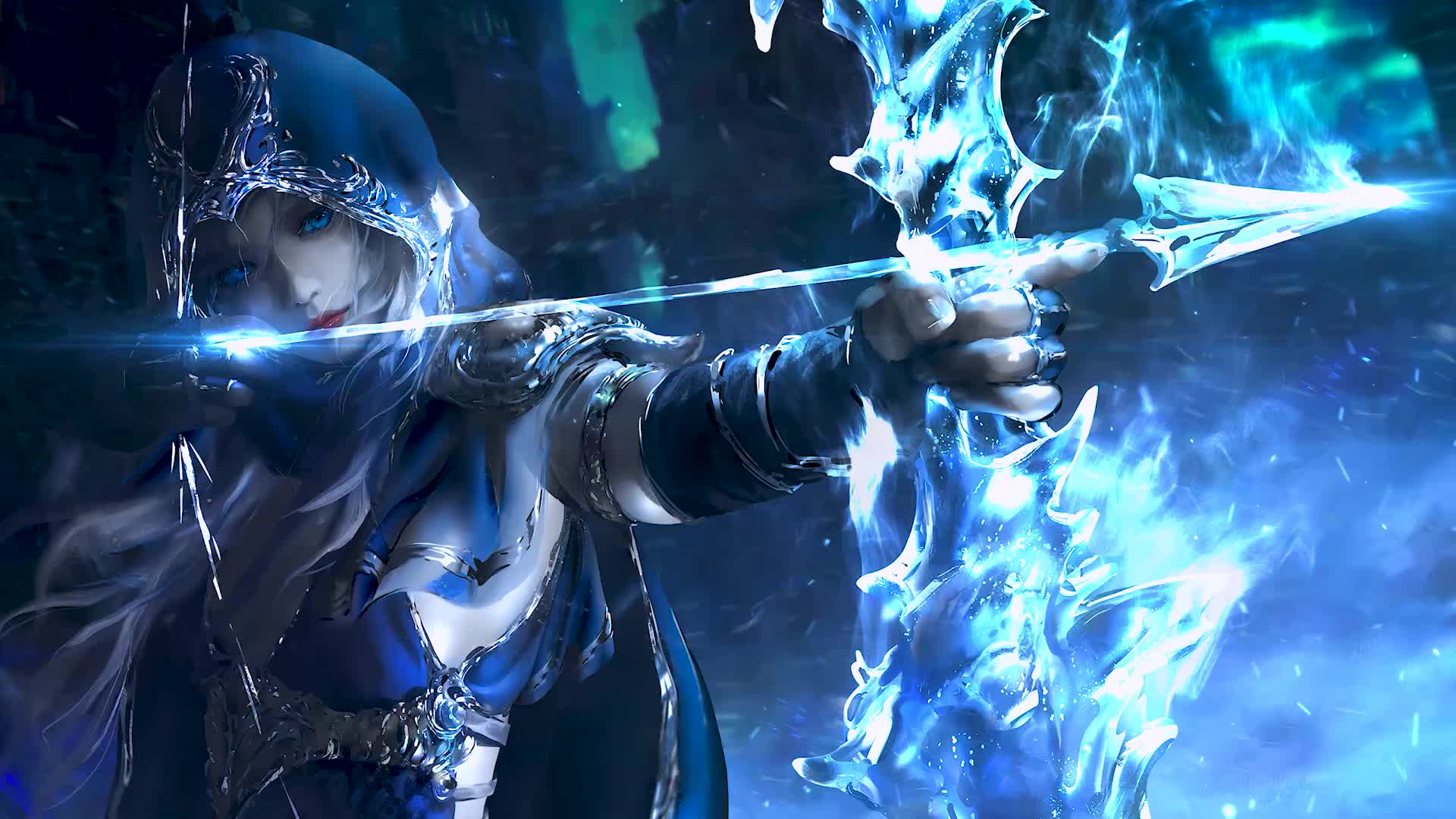 PC Ashe the Frost Archer LoL HD Live Wallpaper