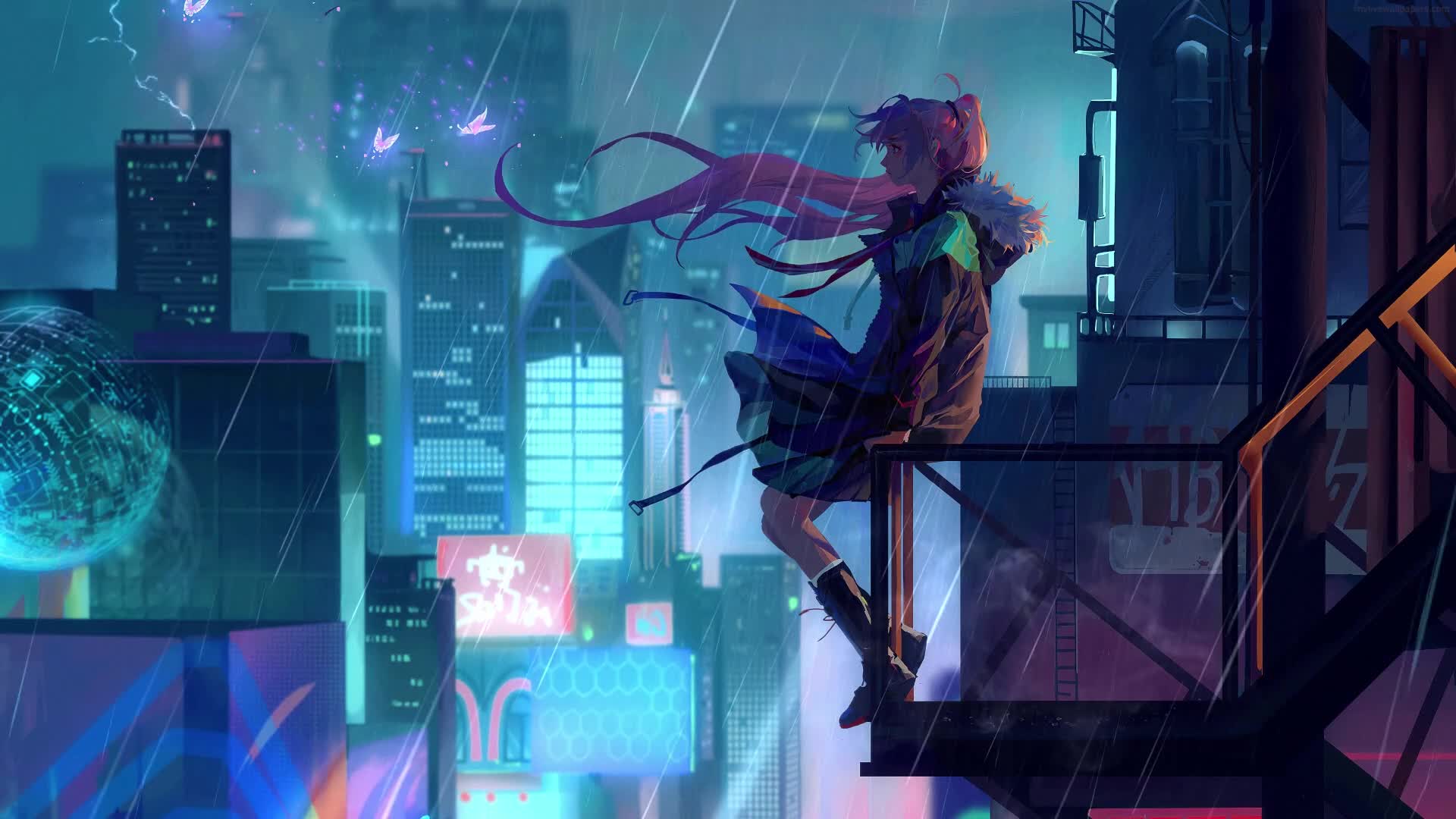 PC By Myself Again HD Live Wallpaper