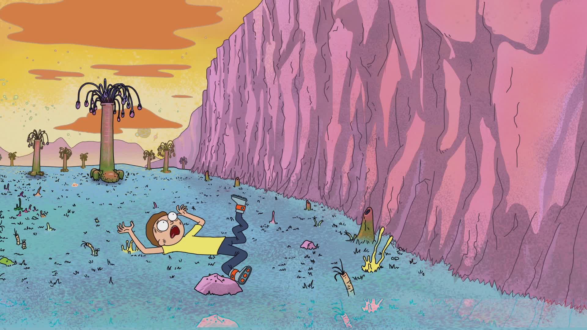 PC Morty In Pain HD Live Wallpaper
