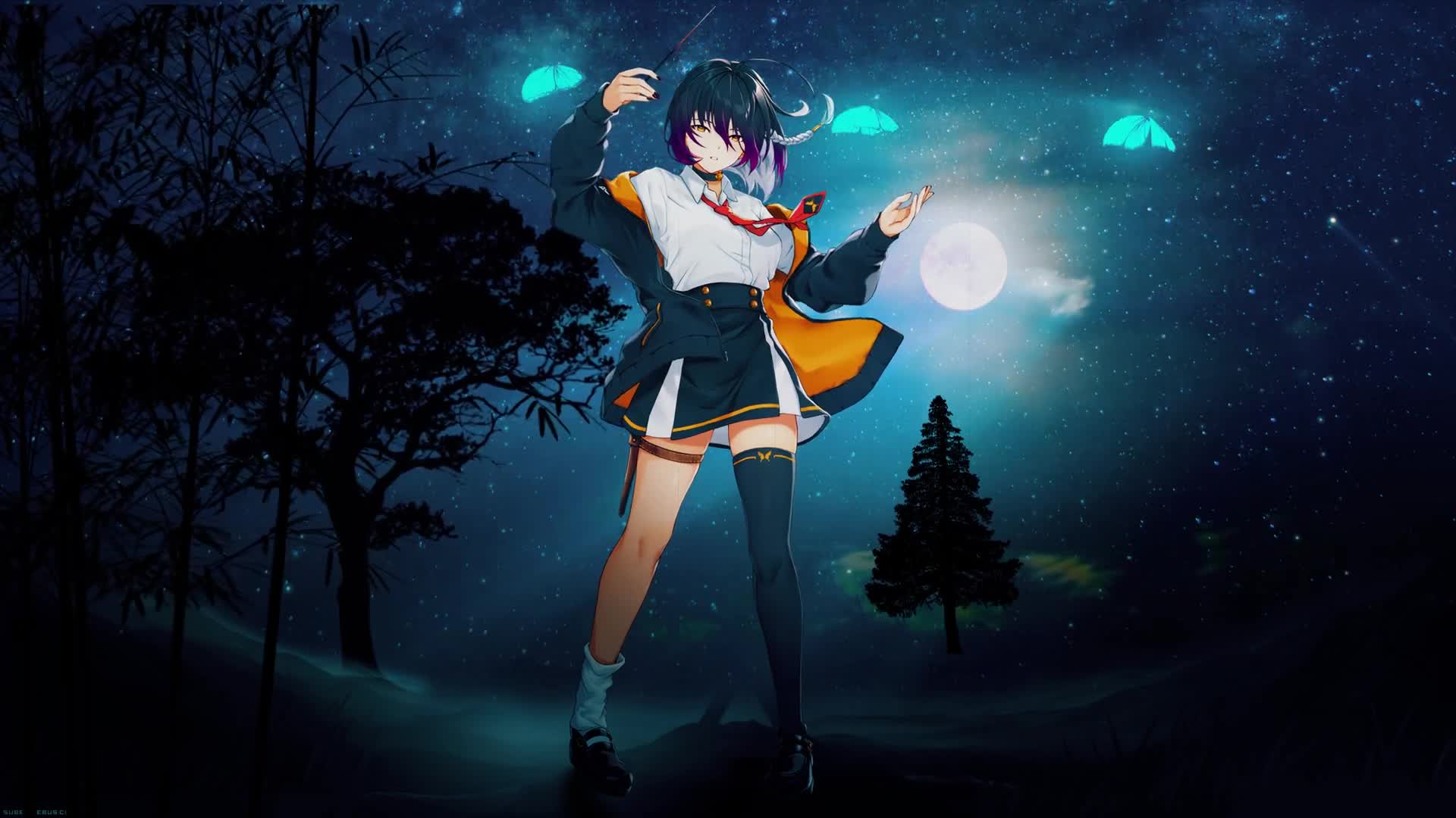 PC Magic Girl HD Live Wallpaper