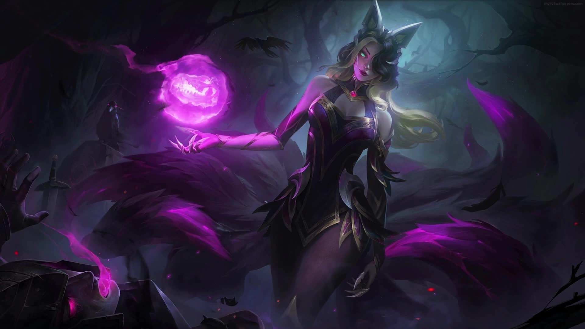 PC Coven Ahri HD Live Wallpaper live wallpaper