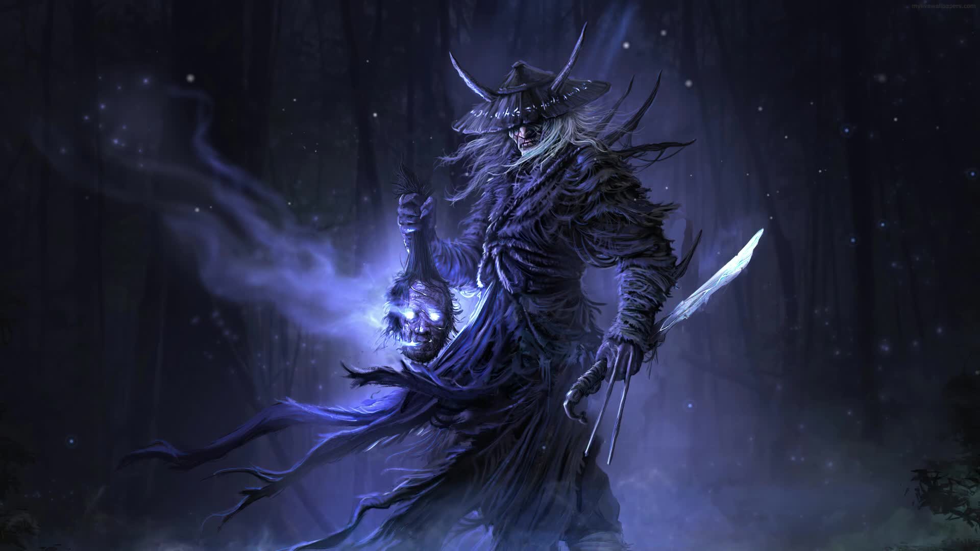 PC Undead Samurai HD Live Wallpaper