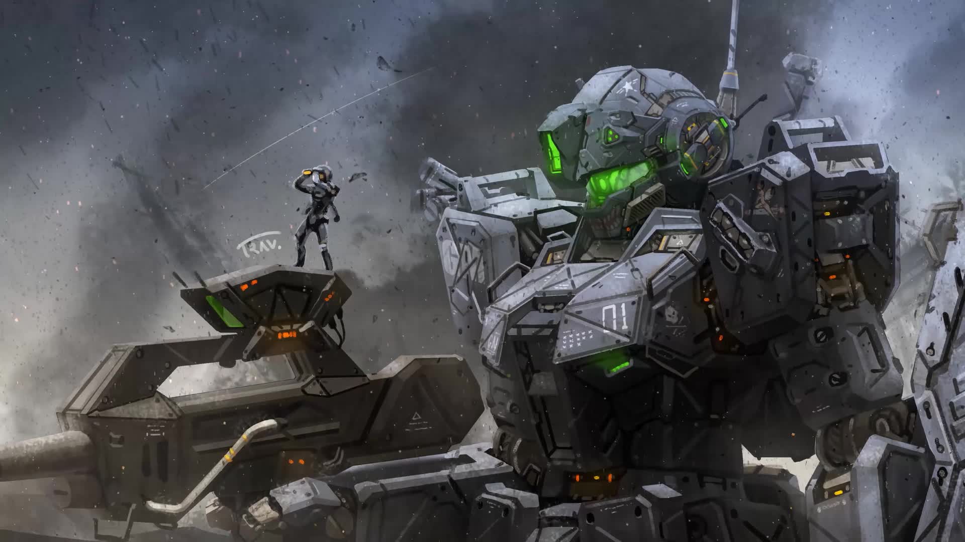 PC GM Sniper II Gundam HD Live Wallpaper