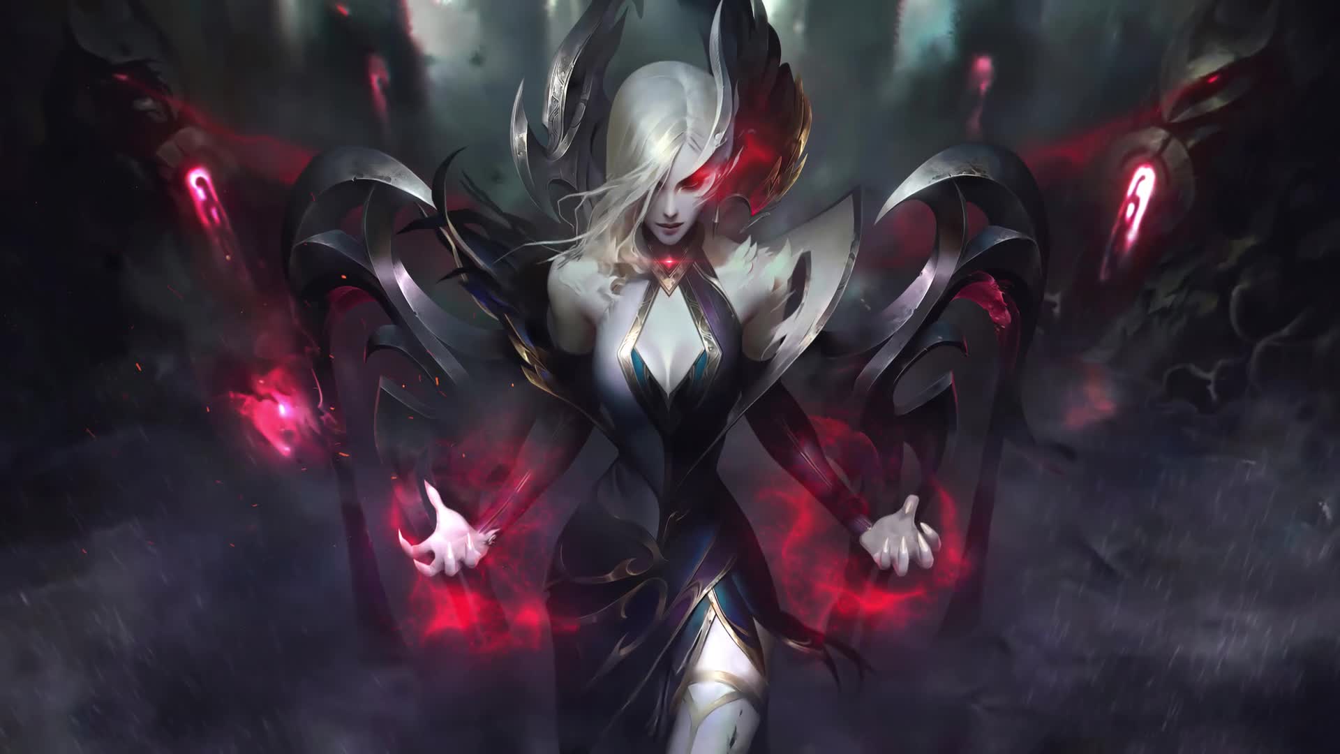 PC Supreme Witch Morgana LOL HD Live Wallpaper