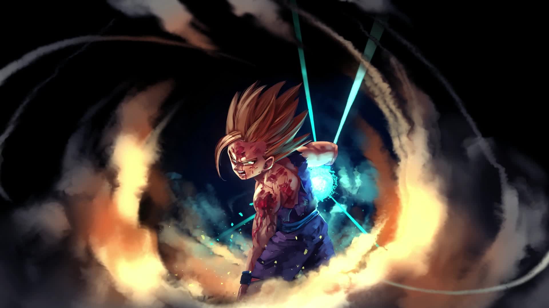 PC Gohan Super Saiyan SSJ2 HD Live Wallpaper