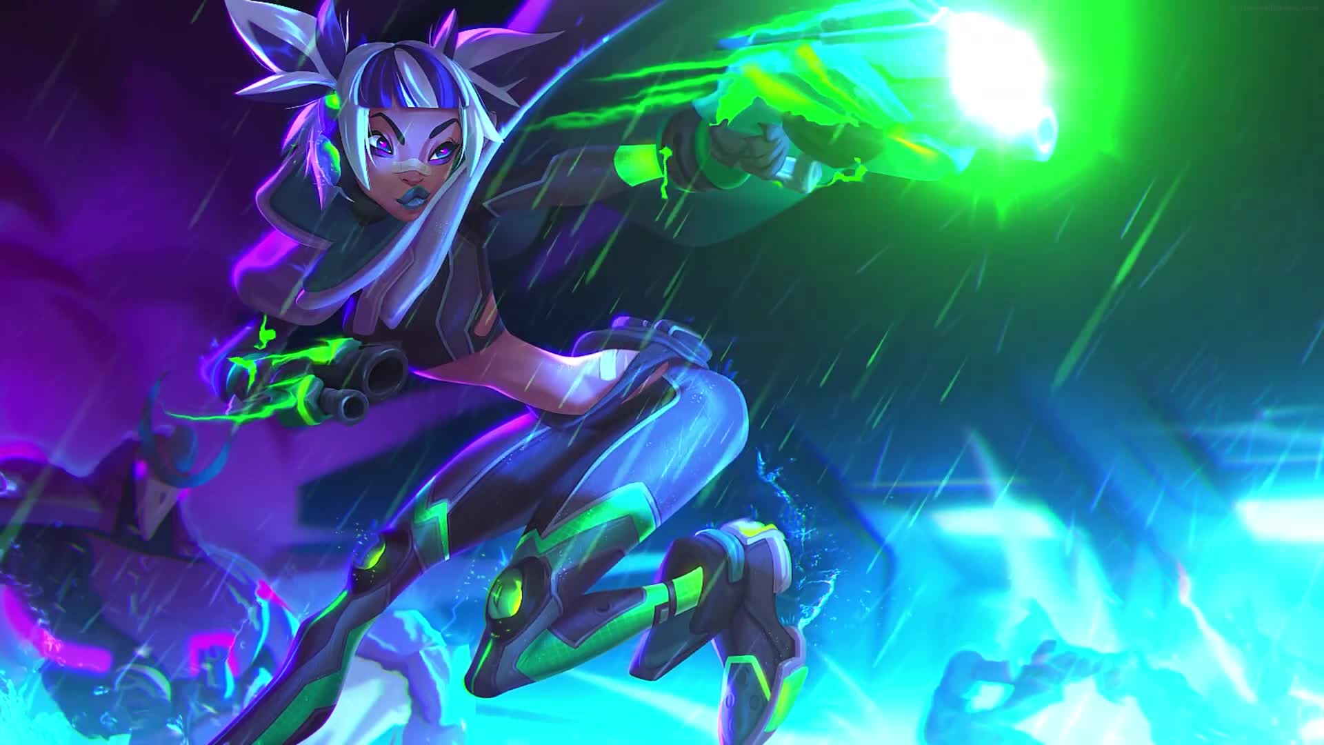 PC Galaxy Girl HD Live Wallpaper