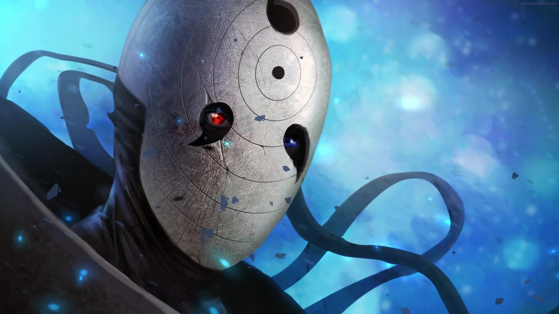 PC Obito White Mask HD Live Wallpaper