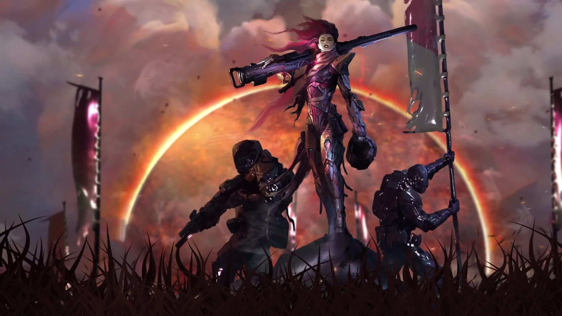 PC Sci Fi Soldiers HD Live Wallpaper