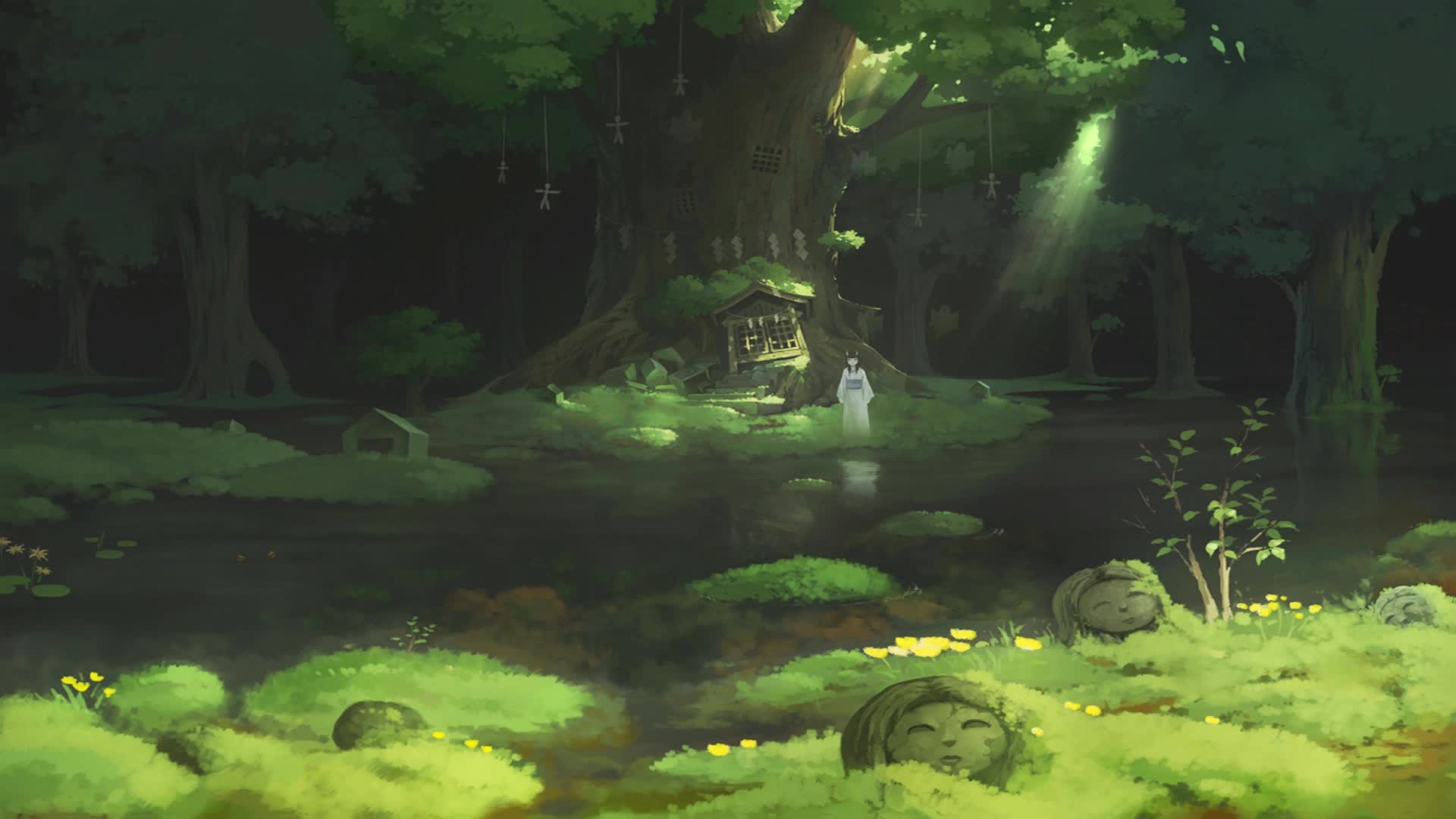 Desktop Forbidden Forest HD Live Wallpaper