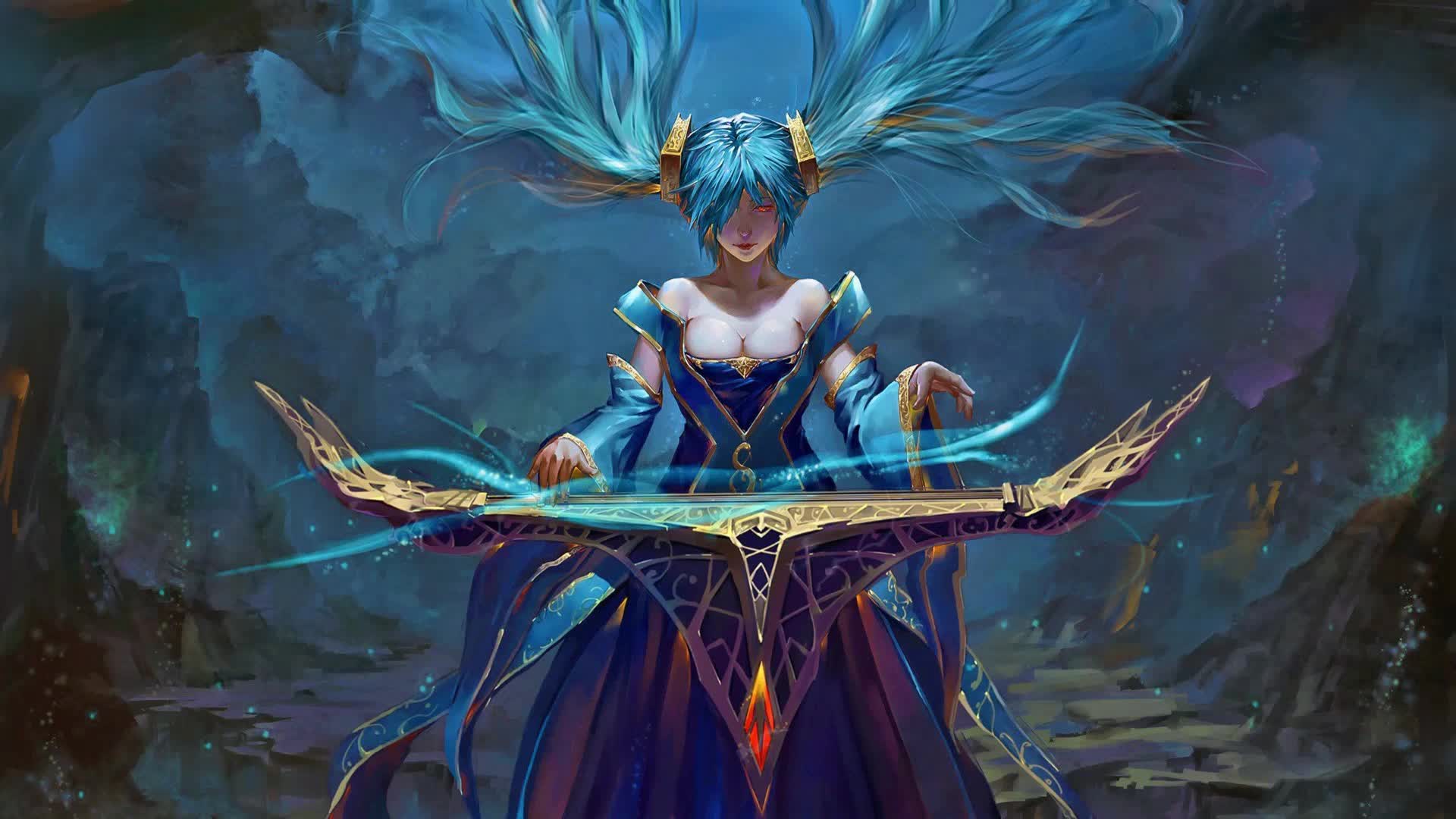 Desktop Sona League Of Legends HD Live Wallpaper