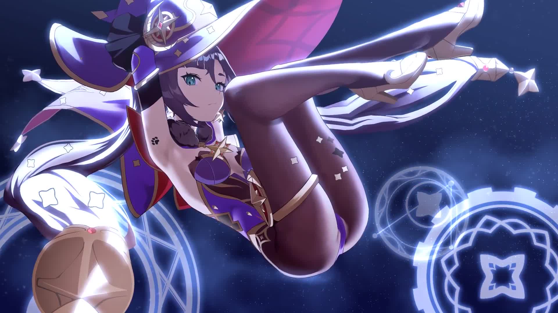 Mona Genshin Impact Anime Live Wallpaper