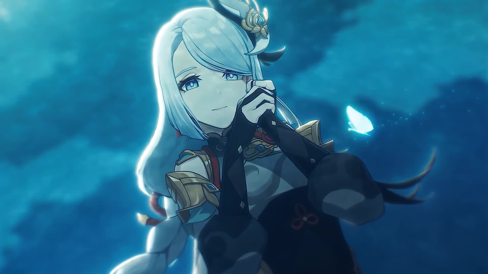 Shenhe Anime Genshin Impact Game Live Wallpaper