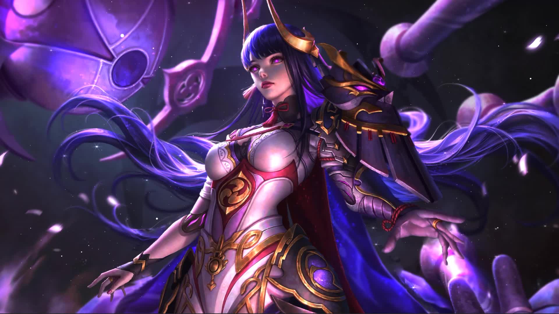 Raiden Shogun Baal Genshin Impact Game Live Wallpaper