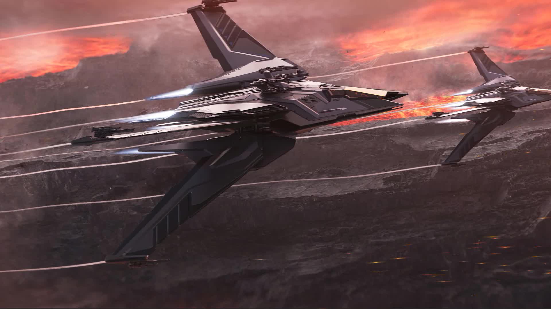 Star Citizen RSI Scorpius Live Wallpaper