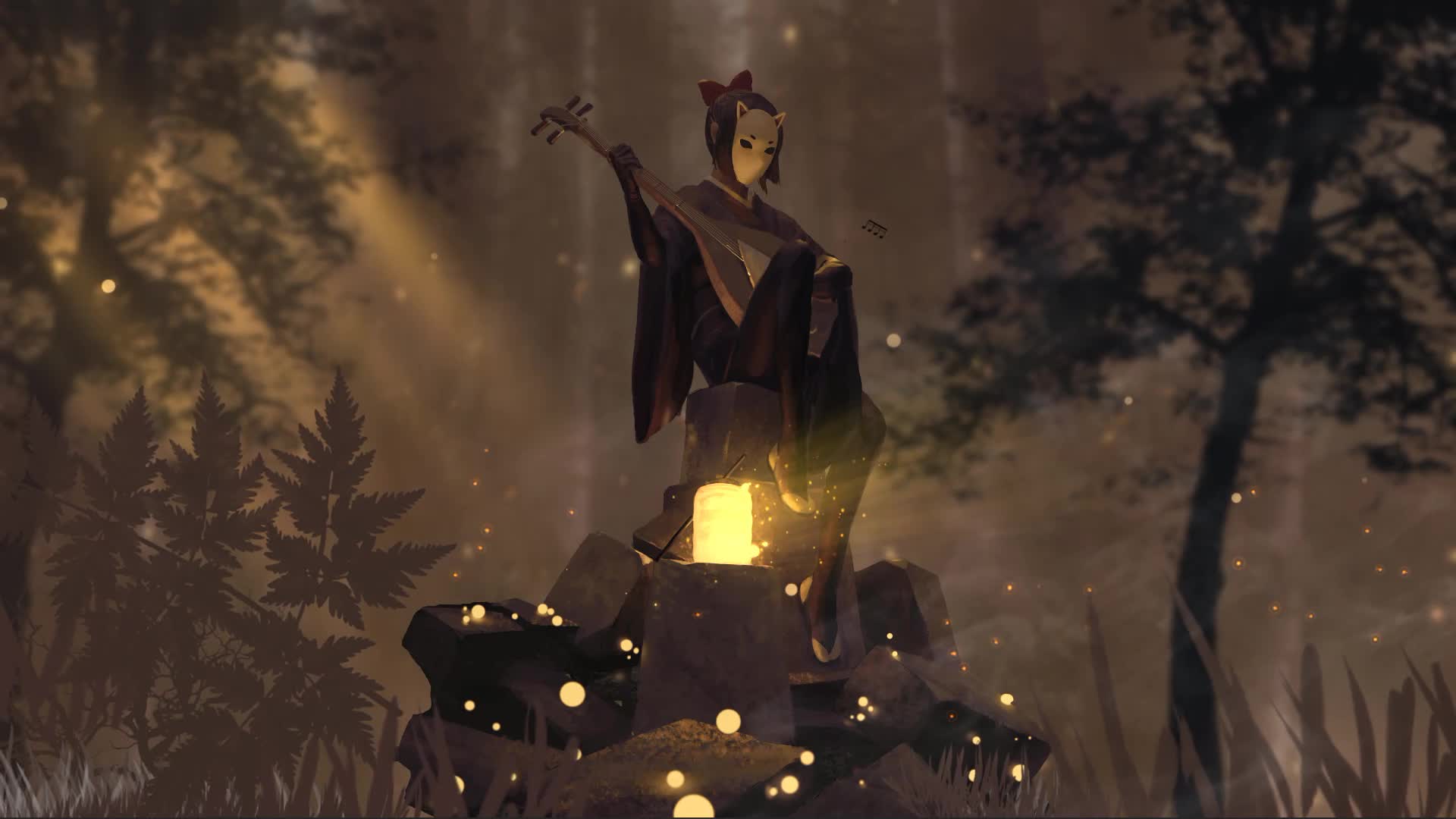 Melodic Forest by GUWEIZ Live Wallpaper live wallpaper