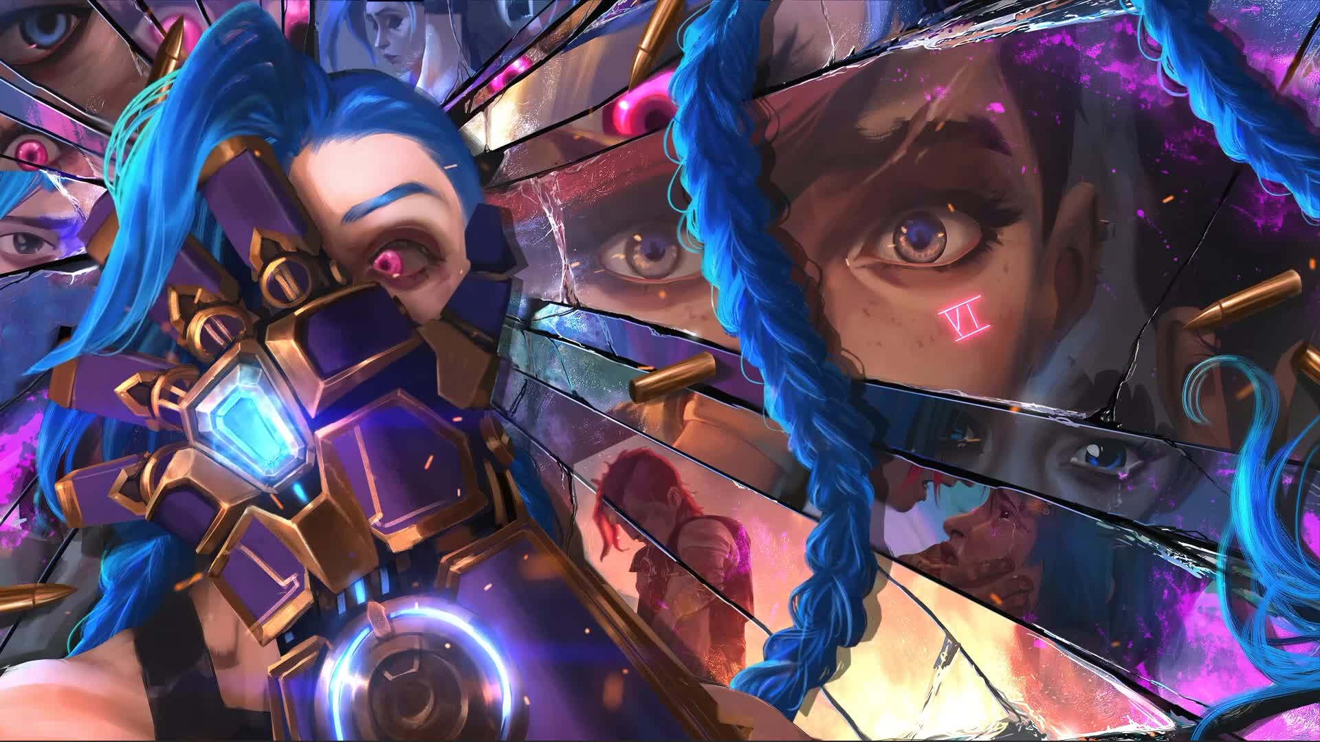 Jinx Arcane Mirror Pc Live Wallpaper