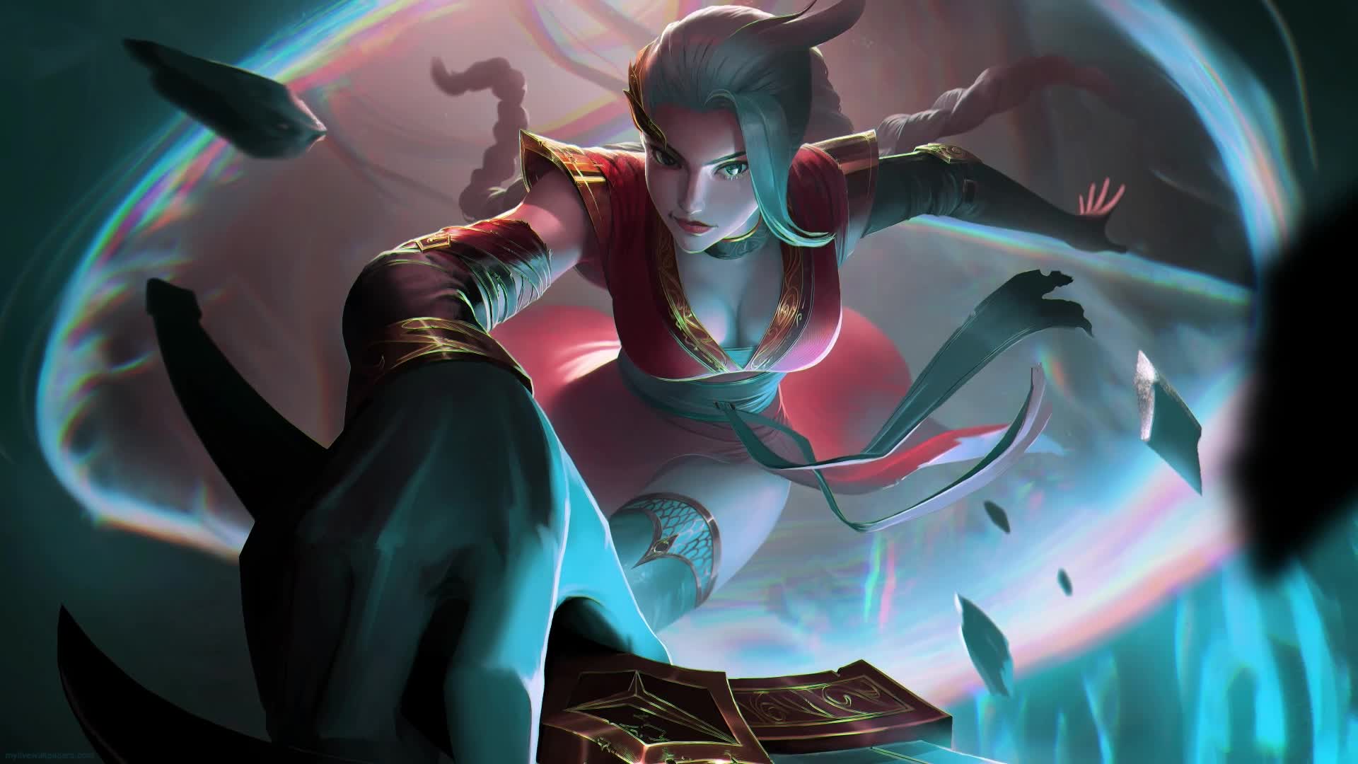 Warrior Princess live wallpaper for pc