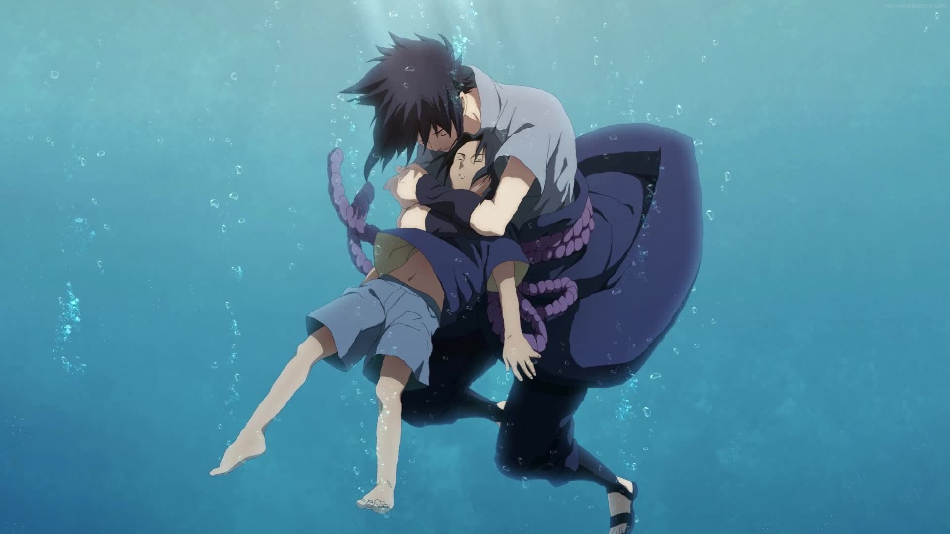 Sasuke Uchiha Drowning Live Wallppaper for PC