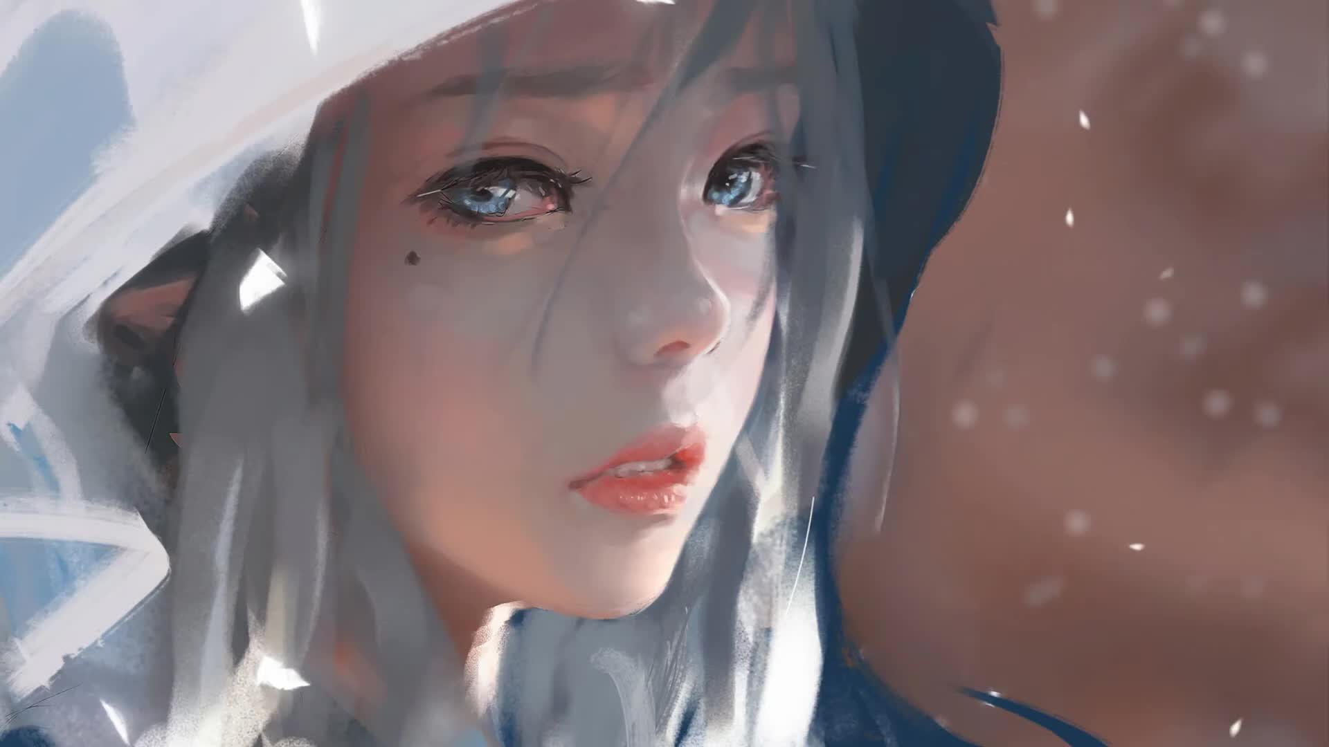 Live Wallpapers  烟（by wlop