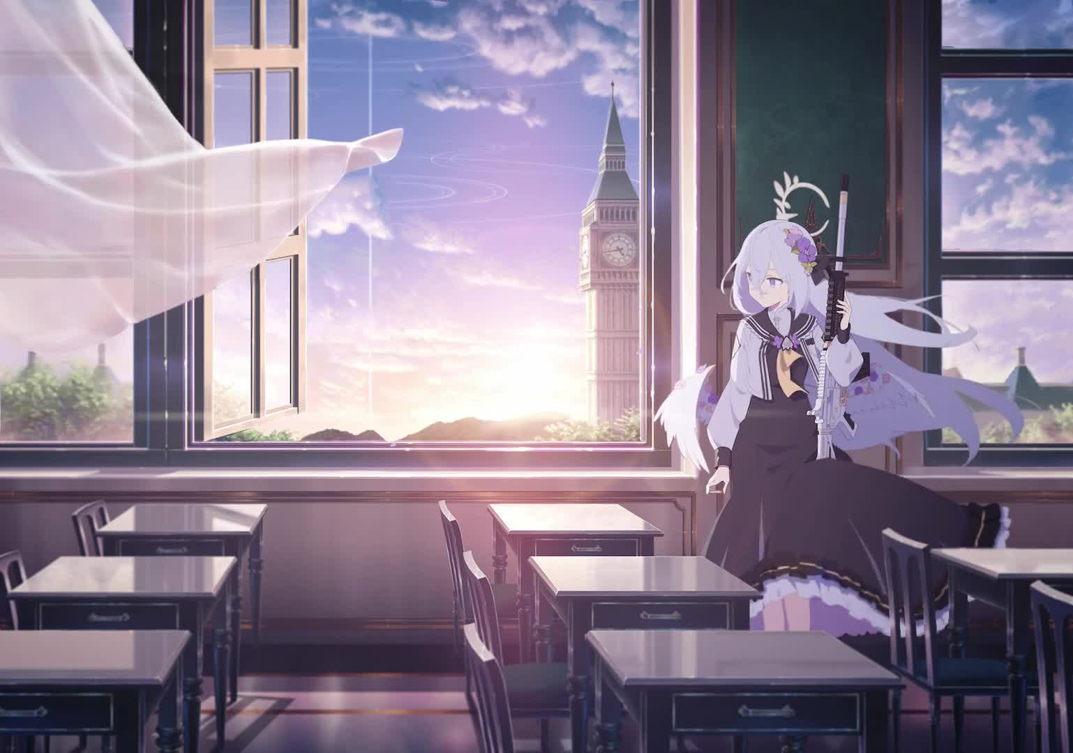 Blue Archive Azusa  Live Wallpaper